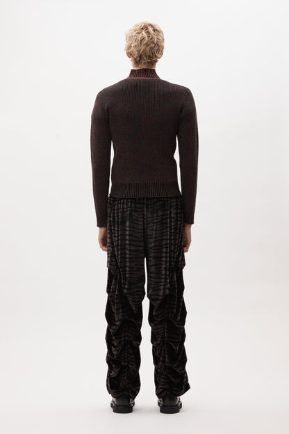 URCHIN STEADFAST ZIP THRU KNIT