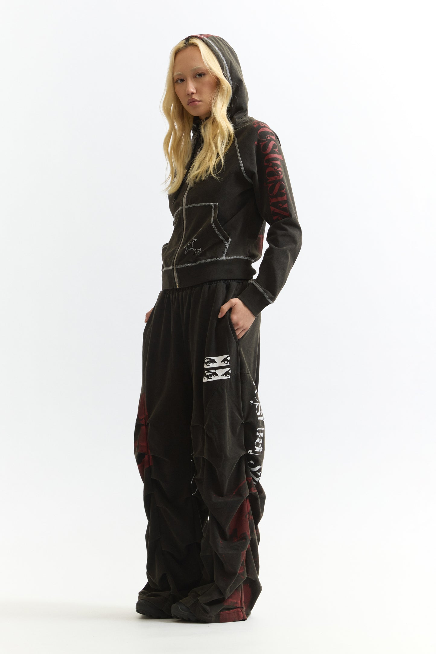 CELESTIAL EQUATOR HOODED ZIP THRU SWEAT